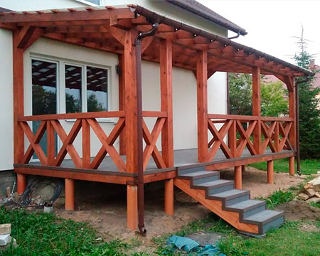 Пристройки, веранды и террасы